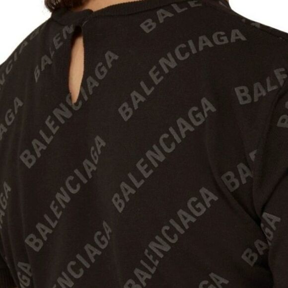 BALENCIAGA Printed Cotton T-Shirt M MSRP: $ 1350.00 - Picture 9 of 15